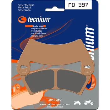 Nářadí na motocykly Brzdové destičky TECNIUM MX/ATV ze slinutého kovu - MO397 MO397