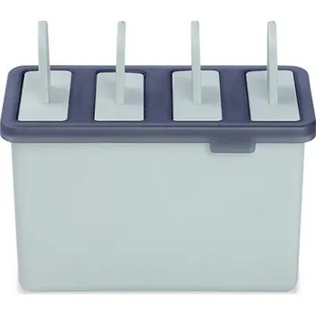 fomička na zmrzlinu Forma na nanuky | tvořítko na zmrzlinu, čtyřmístné - Zelená