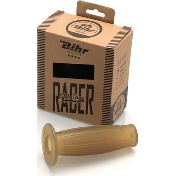 Nářadí na motocykly BIHR Vintage Bullit Gripy Bez vafle CJJ9900C8B