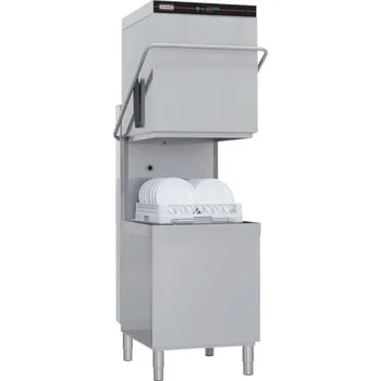 Myčka nádobí Myčka průběžná jednoplášťová s odpadovým čerpadlem horní ovládán