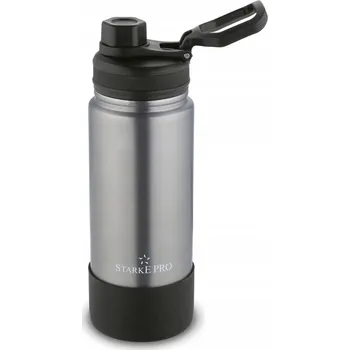 Termoska TERMOSKA na vodu VELKÁ LAHEV NA PITÍ z nerezové oceli s držadlem Lungo