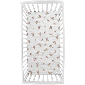 Prostěradlo PROSTĚRADLO MUŠELÍNOVÉ DO POSTÝLKY 120x60