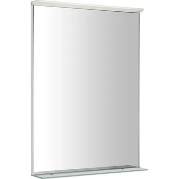 Zrcadlo Sapho Traka Zrcadlo s LED osvětlením a poličkou, 60x80cm, TK060