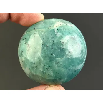 Přírodní kámen Amazonit hladký kámen 90g