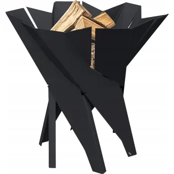 ZAHRADNÍ OHNIŠTĚ VELKÉ VYSOKÉ OHNIŠTĚ NA TERASU 55 CM OCEL 3MM BASKET