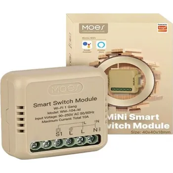 vypínač MOES Switch Module MS-104M