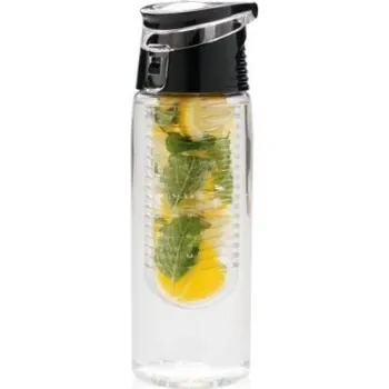 Láhev XD Design Uzamykatelná láhev na ovoce 700ml - černá
