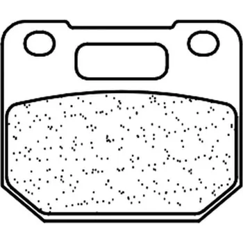 Nářadí na motocykly Brzdové destičky CL BRAKES Off-Road Sintered Metal - 1243MX10 1243MX10