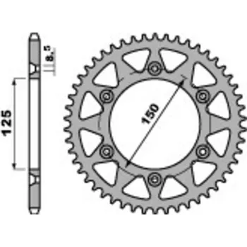 Nářadí na motocykly Hliníkové ultralehké zadní kolo PBR 899 - 520 899.50.L