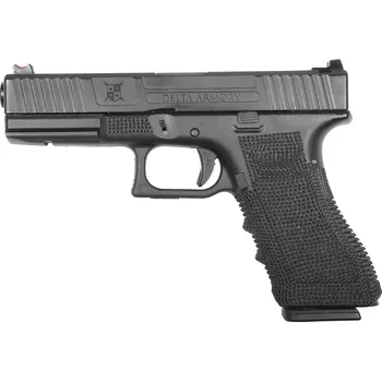 Airsoftová zbraň Airsoft pistole P04 GBB Green Gas black - Delta Armory Airsoft