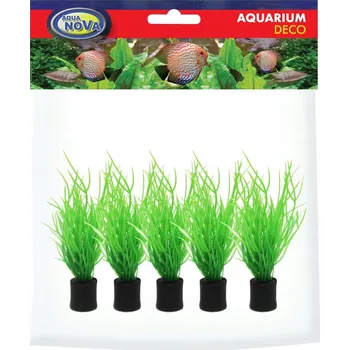 umělá květina Aqua Nova Malá Umělá Rostlina 8cm do Akvária 5 ks
