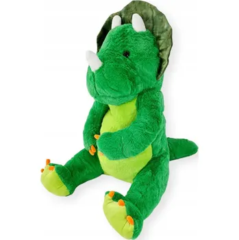 plyšák Plyšový Dinosaurus Triceratops Siedzący 90 cm Zelený