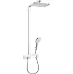Hansgrohe Raindance E Showerpipe 360 1jet s termostatem ShowerTablet Select 300, bílá/chrom 27288400