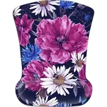 Huado ergonomická podložka pod myš Večerní květy