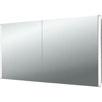 Koupelnový nábytek Emco Select - Vestavěná LED osvětlená zrcadlová skříňka 1200 mm s Bluetooth, zrcadlová 949705020