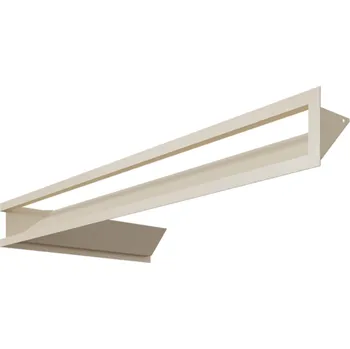 KRATKI 400 x 800 x 90 Luft pravá krémová SF krbová mřížka