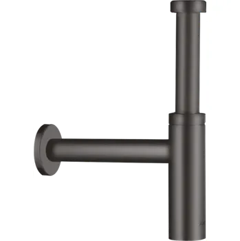 Sifon AXOR Designový sifon Flowstar S, kartáčovaný černý chrom 51305340