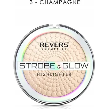 Rozjasňovač Jednotlivý lisovaný rozjasňovač Revers 130158 růžový REVERS 8 g