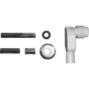 Umyvadlo Duravit Architec - Podomítkový sifon s příslušenstvím, chrom 0050441000