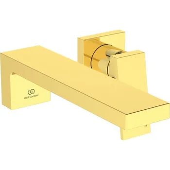 Vodovodní baterie Ideal Standard Extra - Umyvadlová baterie podomítková, kartáčovaná zlatá BD510A2