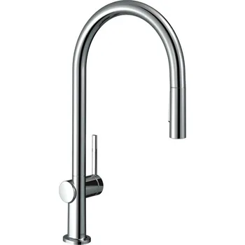 Hansgrohe Talis M54 kuchyňská páková baterie 210, EcoSmart, vytahovatelná sprška, 2jet, chrom 72842000