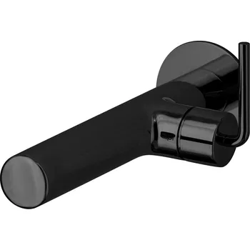 Vodovodní baterie Alpi Allen - Umyvadlová baterie podomítková, černá matná AL98876NE