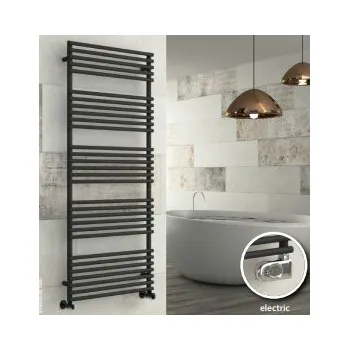 Radiátor Cordivari Gloria 22 - Radiátor elektrický s ECO termostatem 1150x580 mm, černá matná 3581660050037