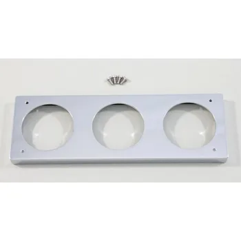 Ideal Standard Archimodule - Distanční rámeček pro 3-otvorovou rozetu (83x249 mm) (10 mm), chrom A963766AA