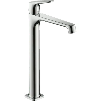 Vodovodní baterie AXOR Citterio M Páková umyvadlová baterie 250 pro umyvadlovou mísu, s odtokovou soupravou, chrom 34127000