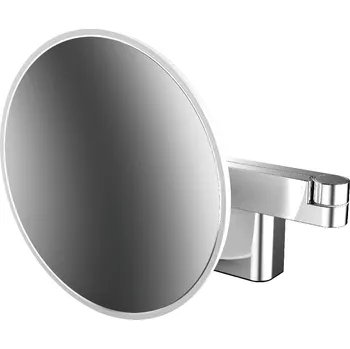 Zrcadlo Emco Cosmetic mirrors Evo - Kosmetické zrcadlo nástěnné s LED osvětlením, 2 ramena, 3 násobné zvětšení, chrom 109506031