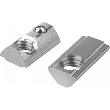 Nábytkové kování Kameny do drážky otočné, s&nbsp;příčkou, &nbsp;typ&nbsp;I 07073-0805