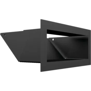 KRATKI 90 x 200 Luft černá krbová mřížka