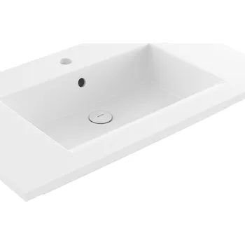 Umyvadlo BOCCHI Milano - Umyvadlo na skříňku s přepadem, 815x475 mm, bílá lesklá