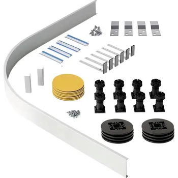 Ideal Standard Simplicity Stone - Nohy včetně předního panelu ke čtvrtkruhové vaničce, bílá L631001