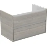 Ideal Standard Connect Air - Skříňka pod umyvadlo 800 mm, 2 zásuvky, šedý dub E0819PS