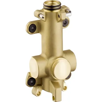 Vodovodní baterie AXOR ShowerSolutions Základní těleso/vedení vody pro poličku 120/120 s podomítkovou instalací, 40877180