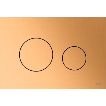 TECEloop - Plastové ovládací tlačítko pro WC, metalická mosaz 9240936