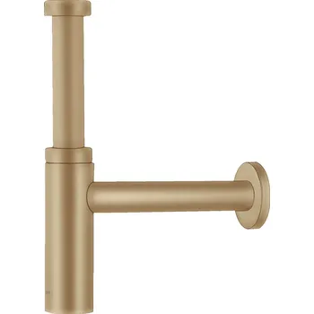 Sifon Hansgrohe Designový sifon Flowstar S, kartáčovaný bronz 52105140