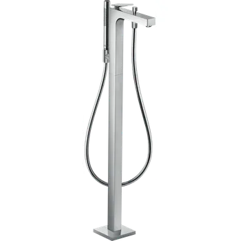 Vodovodní baterie AXOR Citterio Páková vanová baterie volně stojící na podlaze s páčkovou rukojetí, chrom 39440000