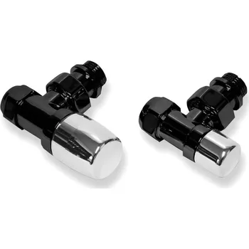 Ventil Cordivari - Připojovací ventil, připojení plast-hliník, černá matná 5991990331829