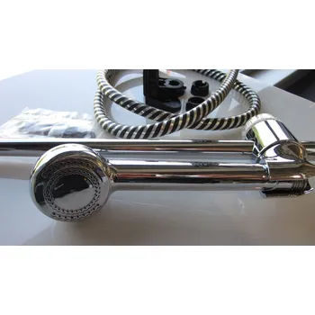 Sprchový set Sanicro Promo - sprchový komplet, barva chromová, SC058