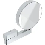 Emco Cosmetic mirrors Prime - Kosmetické zrcadlo nástěnné s LED osvětlením se skrytým kabelem, 3 a 7 násobné zvětšování, chrom 109506017