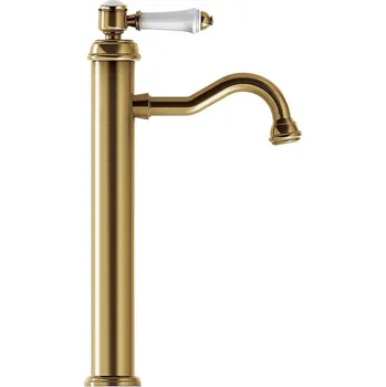 Vodovodní baterie Alpi London - Umyvadlová baterie bez odtokové soupravy, bronz LO41477BR/S