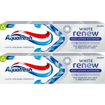 zubní pasta Aquafresh Long Lasting Whitening Zubní Pasta Bělící 75 Ml x2