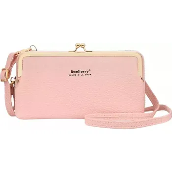 Peněženka Baellerry Dámská peněženka s popruhem Abby Růžová