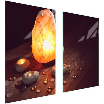 Obraz Skleněná ochranná deska na sporák 75x52 Dřevo