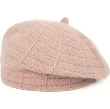 Čepice ArtOfPolo Dámský baret Shaggy plum Růžový