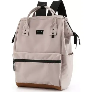 Městský batoh Himawari batoh s USB Tabitha Kávový 19L