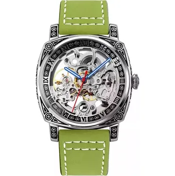 Hodinky Skmei 9271 pánské automatické hodinky Secession Zelené