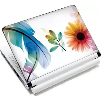 Huado fólie na notebook 12-15.6" Pírko a květiny